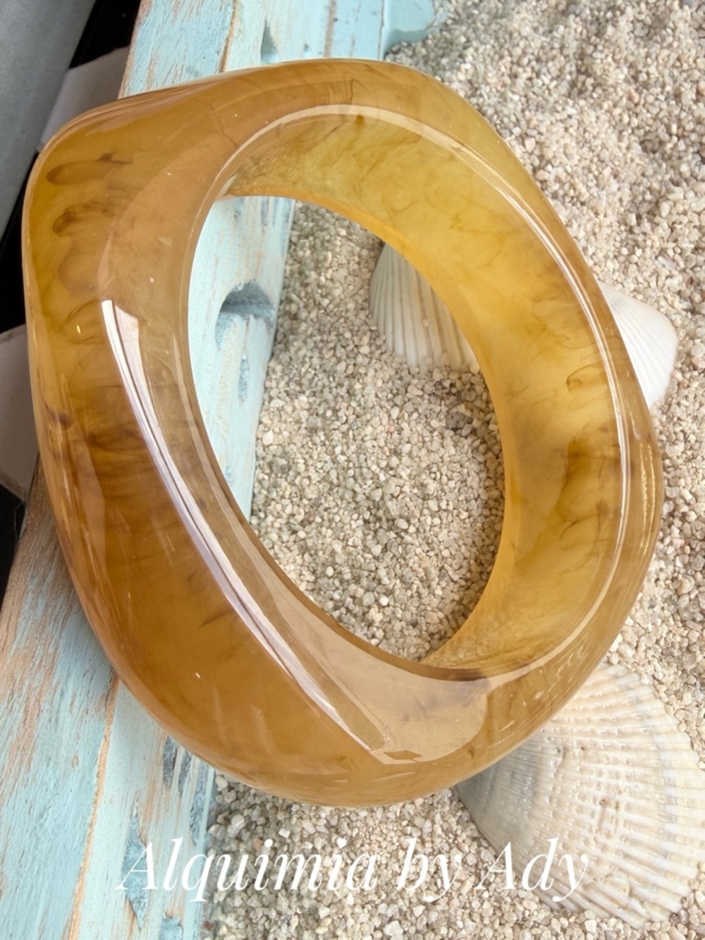 Alquimia Honey Amber Resin Bracelet